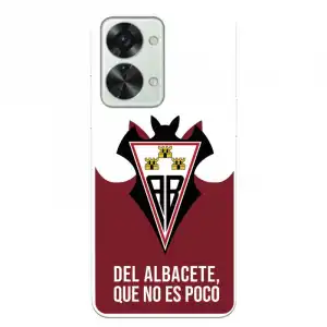 Funda Para Oneplus Nord 2t 5g Del Albacete Balompié Escudo "del Albacete Que No Es Poco" - Licencia Oficial Albacete Ba