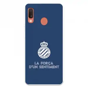 Funda Para Samsung Galaxy A20e Del Rcd Espanyol Escudo Fondo Azul Escudo Fondo Azul - Licencia Oficial Rcd Espanyol