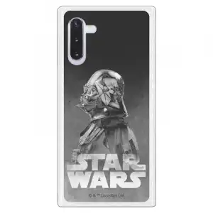 Funda Para Samsung Galaxy Note10 Oficial De Star Wars Darth Vader Fondo Negro - Star Wars