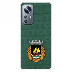Funda para Xiaomi 12 Pro del Escudo Fondo Verde Licencia Oficial Rio Ave FC