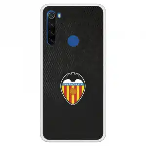 Funda Para Xiaomi Redmi Note 8t Del Valencia Franjas Negras - Licencia Oficial Valencia Cf