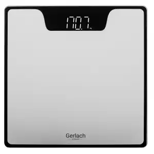 Gerlach GL8167 Báscula de Baño LED Plata