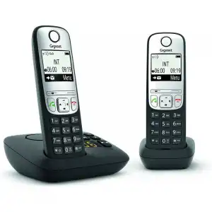 Gigaset A690 Duo Teléfonos Inalámbricos DECT Negros