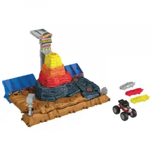 Mattel Hot Wheels Monster Trucks Bone Shaker Arena Smashers Conjunto de Juego