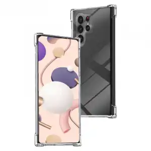 Ociodual Funda con Esquinas Reforzadas Transparente para Samsung Galaxy S22 Ultra