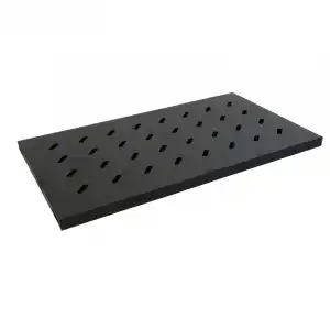 Powergreen Bandeja Fija 1U para Armario Rack Mural de 19" con Fondo de 45cm