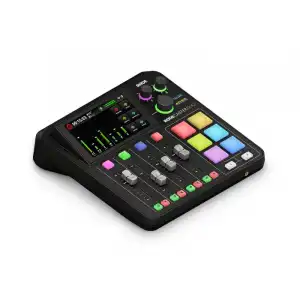 Rode Caster Duo Estudio de Producción de Audio Compacto 23 Botones Negro