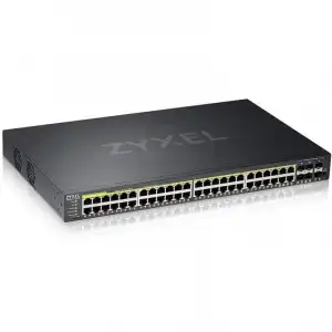 Zyxel GS2220-50HP Switch de Red 44 Puertos con Margen de 375W Negro