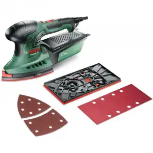 Bosch PSM 200 AES Multilijadora Delta 200W 26000OPM Sistema SDS Microfiltro