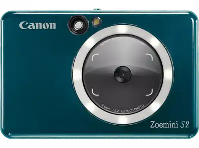 Cámara instantánea - Canon Zoemini S2, 8 megapíxeles, Bluetooth, Tecnología Zink, Sensor automático, Azul