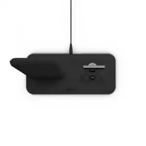 Cargador Inalámbrico Aluminium Dual Zens Consumer Zedc06b 10 W Negro