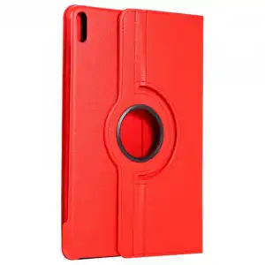 Cool Funda Polipiel Liso Rojo para Huawei Matepad 10.4"