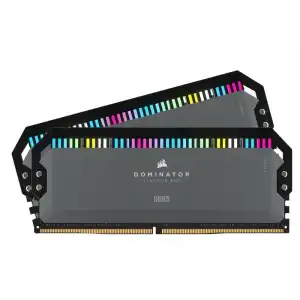 Corsair Dominator Platinum RGB DDR5 6000MHz 64GB 2x32GB CL30 Gris Optimizado AMD