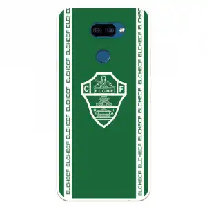 Funda Para Lg K40s Del Elche Cf Escudo Fondo Verde Escudo Fondo Verde - Licencia Oficial Elche Cf