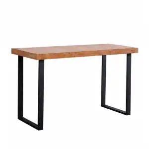 Home Heavenly Darek Mesa de Estudio Industrial 120x60x73cm Roble/Negro