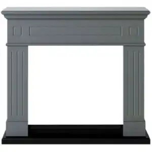 Marco Chimenea Mdf Carlo Gris