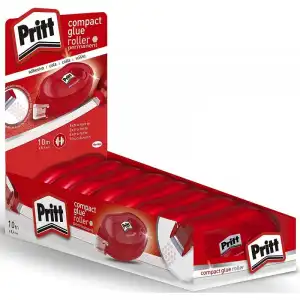 Pritt Caja de Pegamento en Cinta Roller Permanente 8.4mm x 10m 8 Unidades