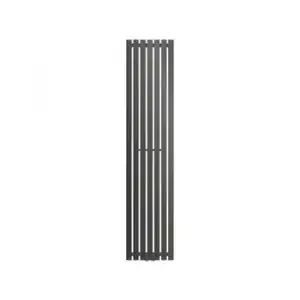 Radiador Stella Diseño Vertical 370x1800 Mm Antracita Ecd Germany