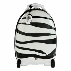 Rastar Trolley Infantil Eléctrica Cebra Blanco/Negro