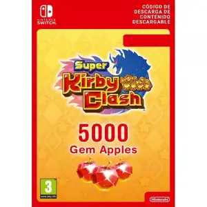 Super Kirby Clash: 5000 Gemas Manzana Nintendo Switch Nintendo eShop
