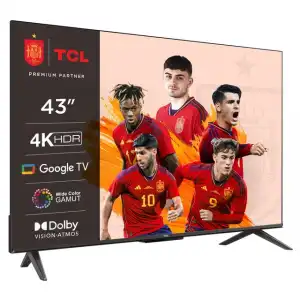 TCL - TV LED 108 Cm (43") 43P735, UHD 4K, Google TV, Dolby Vision, Dolby Atmos Y Google Assistant