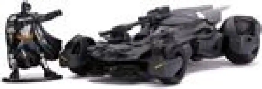 Coche Jada DC Liga de la Justicia Batmóvil y Batman 1:32