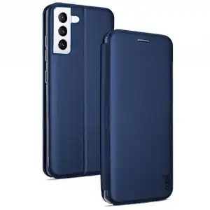 Cool Funda Flip Cover Elegance Marino para Samsung Galaxy S21 Plus
