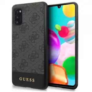 Cool Funda Licencia Guess Tela Negro para Samsung Galaxy A41 A415