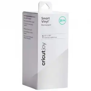 Cricut Joy Vinilo Adhesivo Permanente 13.9 x 609.6 cm Blanco