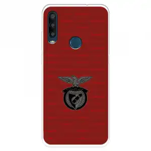 Funda Para Alcatel 1se 2020 Del Escudo Fondo Granate - Licencia Oficial Benfica