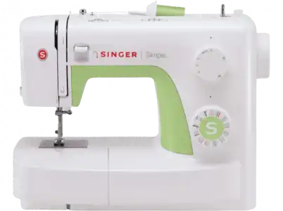Máquina de coser - Singer Simple-3229, 1 Ojal automático 4 pasos, 29 Puntadas, Fácil enhebrado, Blanco