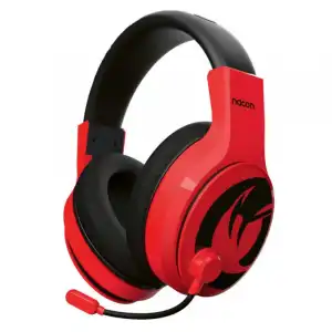 Nacon GH-120 Auriculares Gaming Rojos Multiplataforma