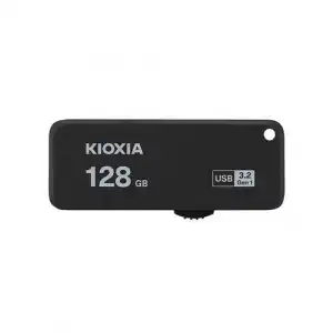 Pendrive Memoria USB 3.2 Kioxia TransMemory U365 128GB Negro