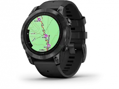 Reloj deportivo - Garmin Epix™ Pro (Gen 2), Negro, 47mm, 125-208 mm, 1.3" AMOLED, Autonomía hasta 16 días modo Smartwatch