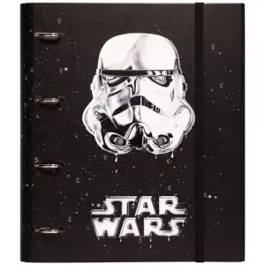 Erik Carpeta Troquelada 4 Anillas Star Wars Classic Trooper