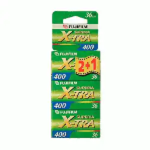 Fuji Tripack 2+1 400 ISO/36 exposiciones