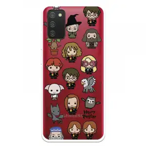 Funda Para Samsung Galaxy A02s Oficial De Harry Potter Personajes Iconos - Harry Potter