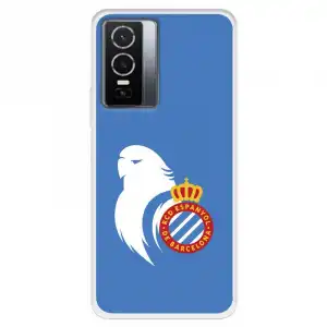 Funda Para Vivo Y76 5g Del Rcd Espanyol Escudo Perico - Licencia Oficial Rcd Espanyol