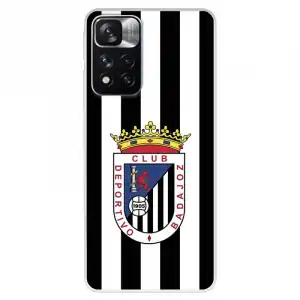 Funda Para Xiaomi Redmi Note 11 Del Badajoz Escudo Blanquinegro - Licencia Oficial Club Deportivo Badajoz