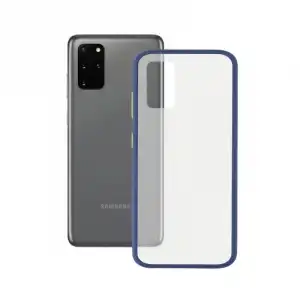 Ksix Funda Duo Soft Azul para Samsung Galaxy S20 Plus