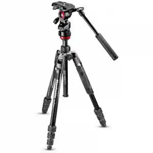 Manfrotto Befree Live Trípode de Viaje para Vídeo con Rótula