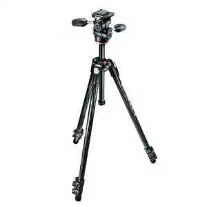 Manfrotto - Kit Trípode 290 Xtra Carbon con rótula 3 way - Fibra carbono