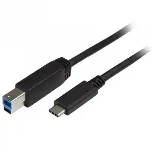 Startech USB315CB2M Cable de Impresora USB C a USB Tipo B 3.0 2m Negro