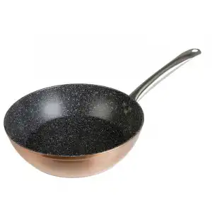 WeCook Professional Sartén Antiadherente Honda Aluminio Forjado 28cm