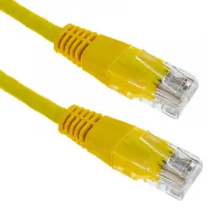 BeMatik Cable de Red UTP RJ45 Cat.5e 5m Amarillo