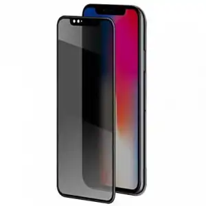 Celly Privacy 3D Glass Protector de Cristal Templado con Función de Privacidad para iPhone 11 Pro Max