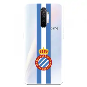 Funda Para Realme X2 Pro Del Rcd Espanyol Escudo Albiceleste Escudo Albiceleste - Licencia Oficial Rcd Espanyol