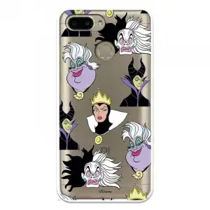 Funda Para Xiaomi Redmi 6 Oficial De Disney Villanas Patrón - Villanas Disney
