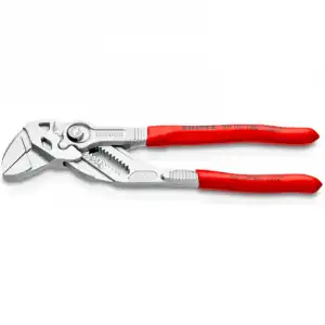 Knipex 86 03 180 Tenaza Llave 2 en 1 Alicate y Llave 15 Posiciones