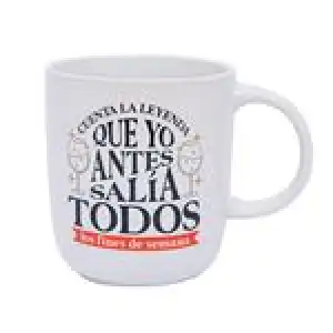 Mr Wonderful Taza Cuenta la leyenda que yo antes salía todos los fines de semana